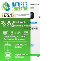 NATURE'S GENERATOR MYGRID 10K WHOLE HOME GENERATOR