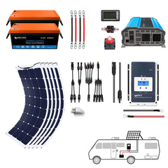 ACOPOWER Flexible RV Solar System