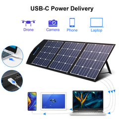 ACOPower 240W Foldable Solar Panel with ProteusX 20A Charge Controller