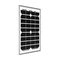 ACOPower 20 Watt Mono Solar Panel for 12 V Battery Charging, Off Grid