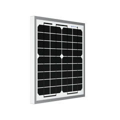 ACOPower 10W Mono Solar Panel for 12V Battery Charging RV Boat, Off Grid