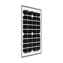 ACOPower 20 Watt Mono Solar Panel for 12 V Battery Charging, Off Grid