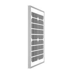 ACOPower 20 Watt Mono Solar Panel for 12 V Battery Charging, Off Grid