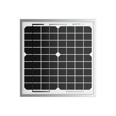 ACOPower 10W Mono Solar Panel for 12V Battery Charging RV Boat, Off Grid