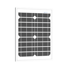 ACOPower 20 Watt Mono Solar Panel for 12 V Battery Charging, Off Grid