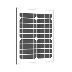 ACOPower 20 Watt Mono Solar Panel for 12 V Battery Charging, Off Grid