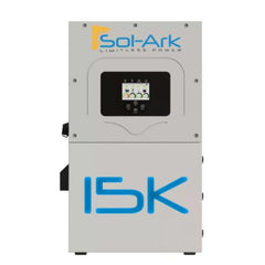 Sol-Ark 15K 120/240/208V 48V [All-In-One] Pre-Wired Hybrid Solar Inverter | 10-Year Warranty