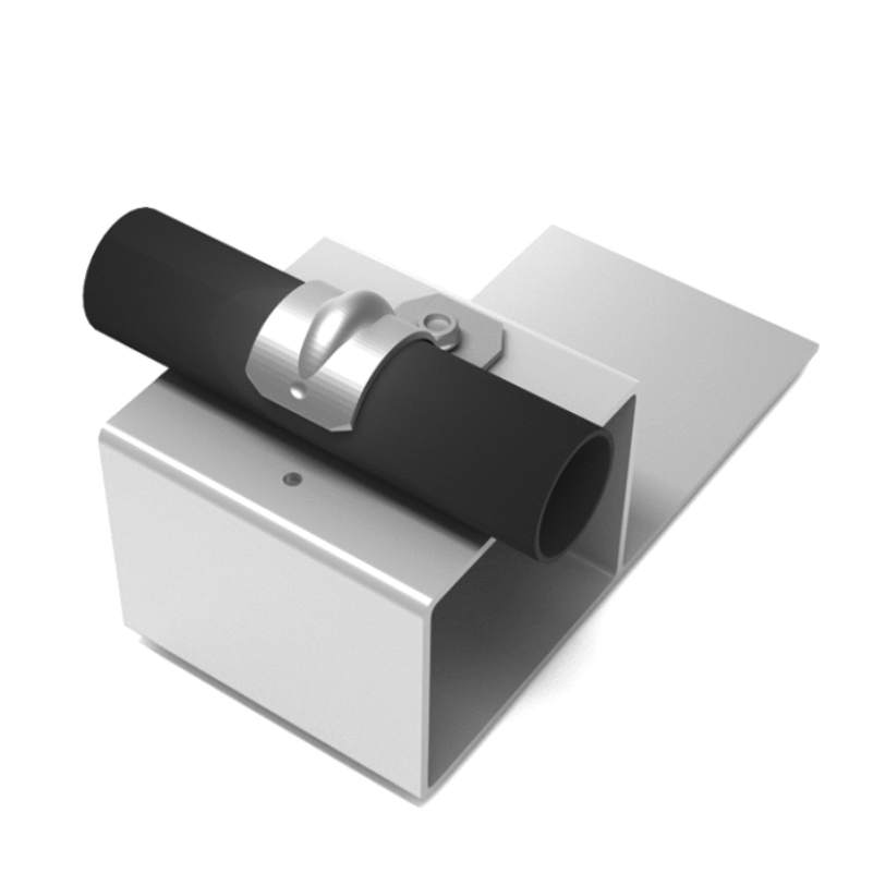 SWH Aluminum Conduit Bracing Riser Block – ACOSolar