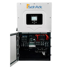 Sol-Ark 15K 120/240/208V 48V [All-In-One] Pre-Wired Hybrid Solar Inverter | 10-Year Warranty