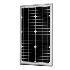 ACOPower 30W Mono Solar Panel for 12 Volt Battery Charging