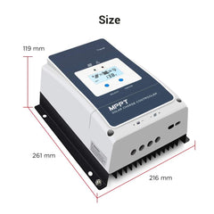 ACOPOWER 800W 60A Mono Solar RV Kits,  60A MPPT Charge Controller (800W 60A)