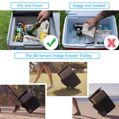 LionCooler Pro Portable Solar Fridge Freezer, 32 Quarts