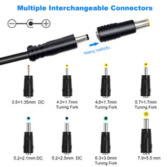 ACOPOWER  DC12V/24V Car Cigarette Lighter to DC5.5x2.1mm Connector Adapter