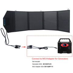 ACOPOWER 12V 50 Watt Portable Solar Suitcase with 5A Charge Controller - acopower