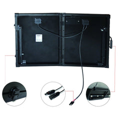 ACOPower PTP 100W Portable Solar Panel Expansion Briefcase
